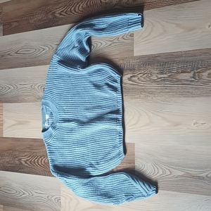 Elodie Size Large Slate Blue Sweater